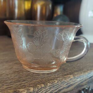 Vintage MacBeth Evans Dogwood Pink Tea/coffee cup